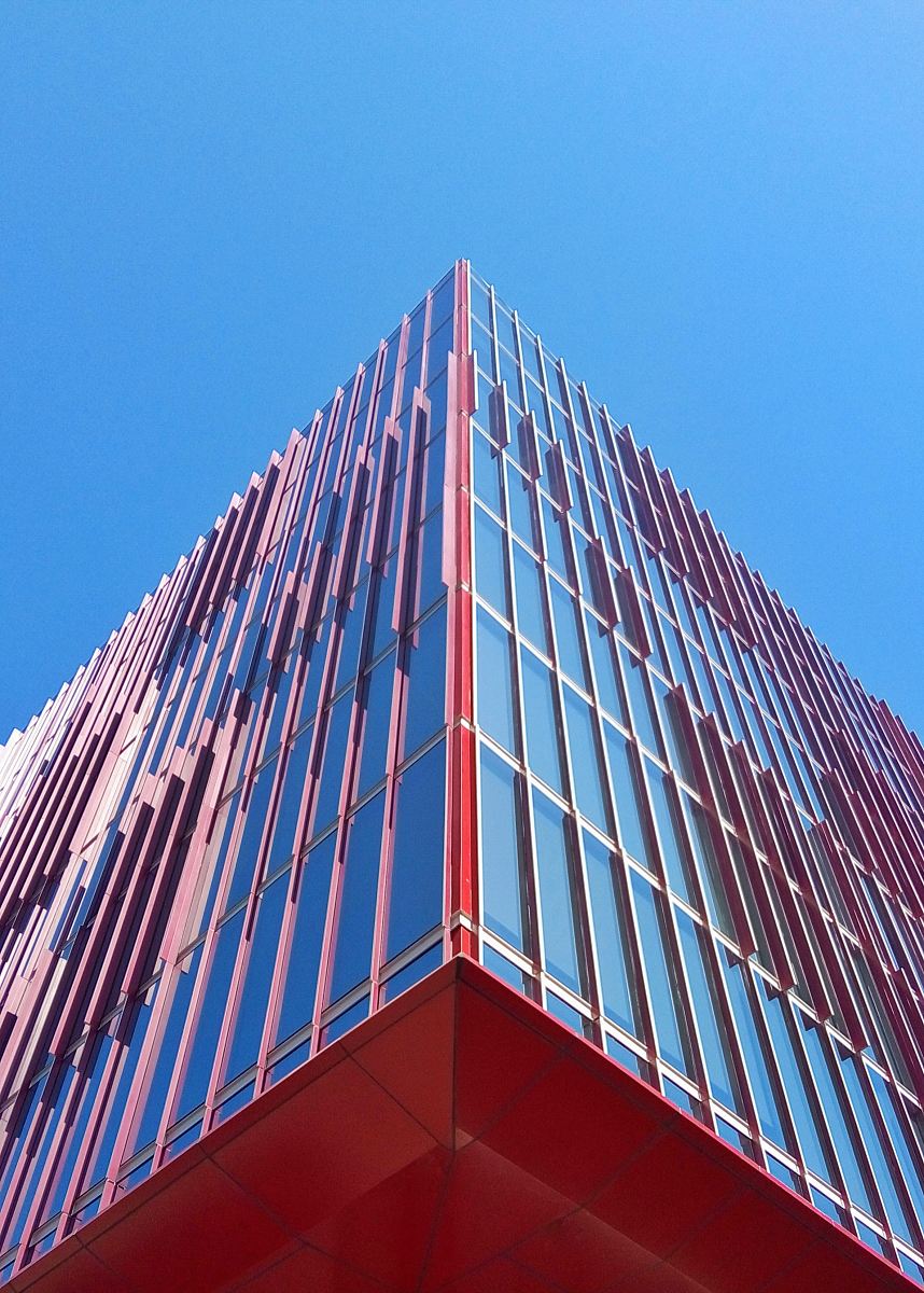 mirror building during daytime